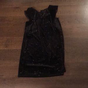 Sparkly black dress